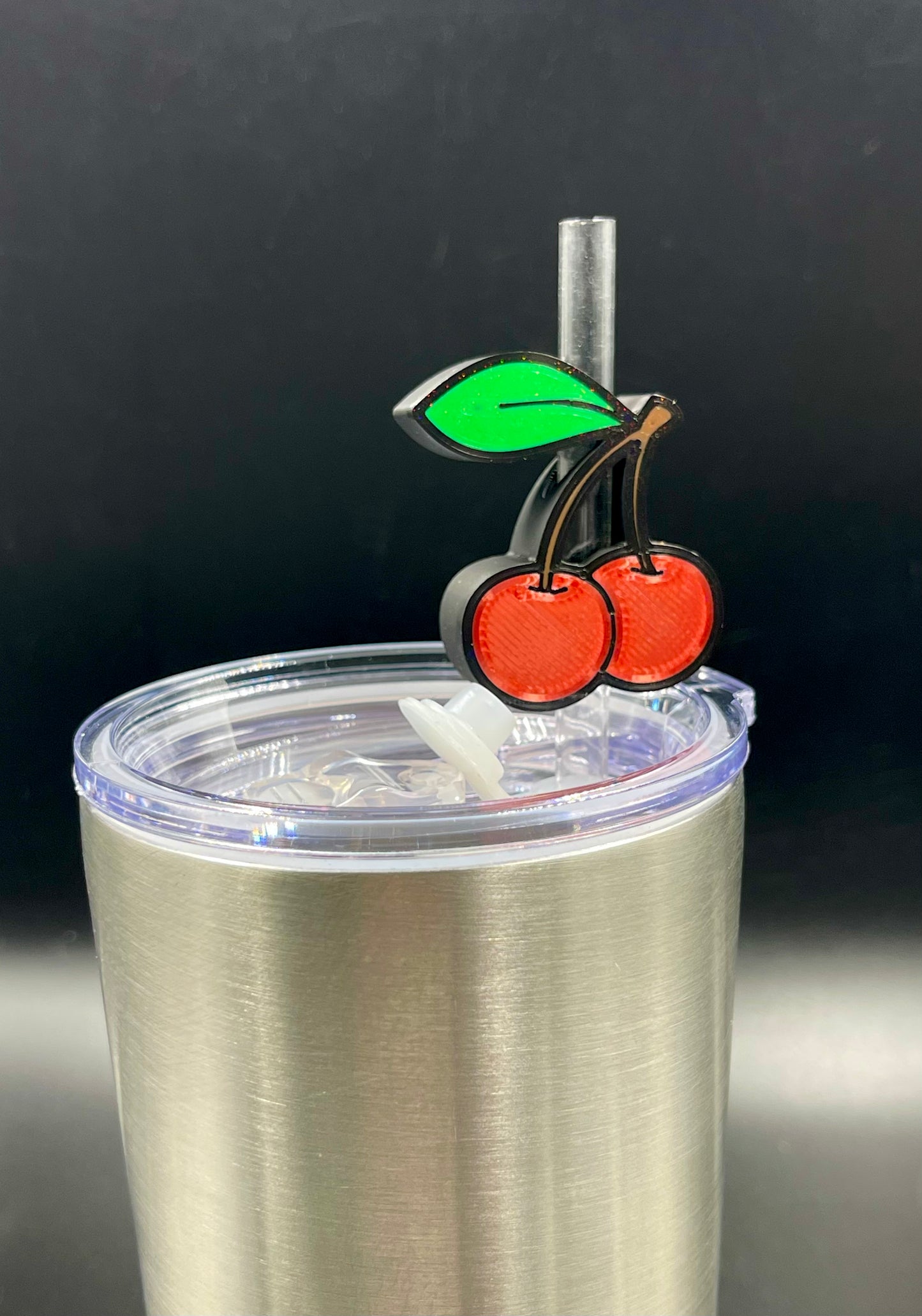Cherry Straw Topper – Sweeten Your Sip! 🍒(2025)
