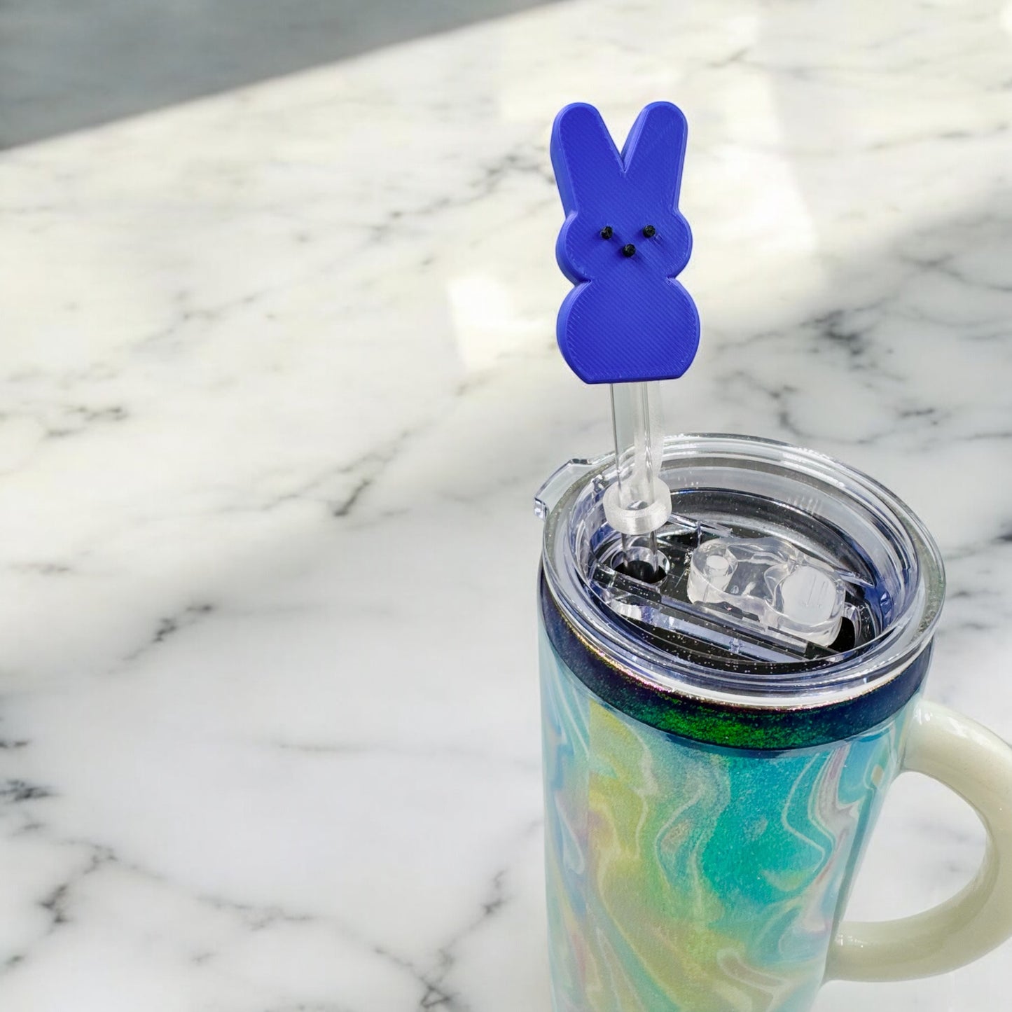Easter Bunny Straw Topper (2025)