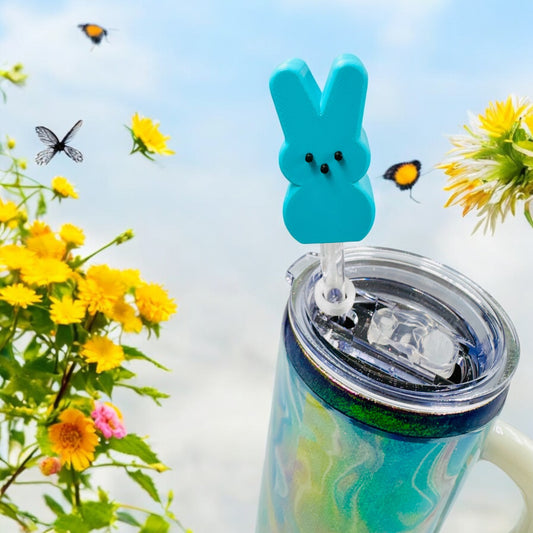 Easter Bunny Straw Topper (2025)