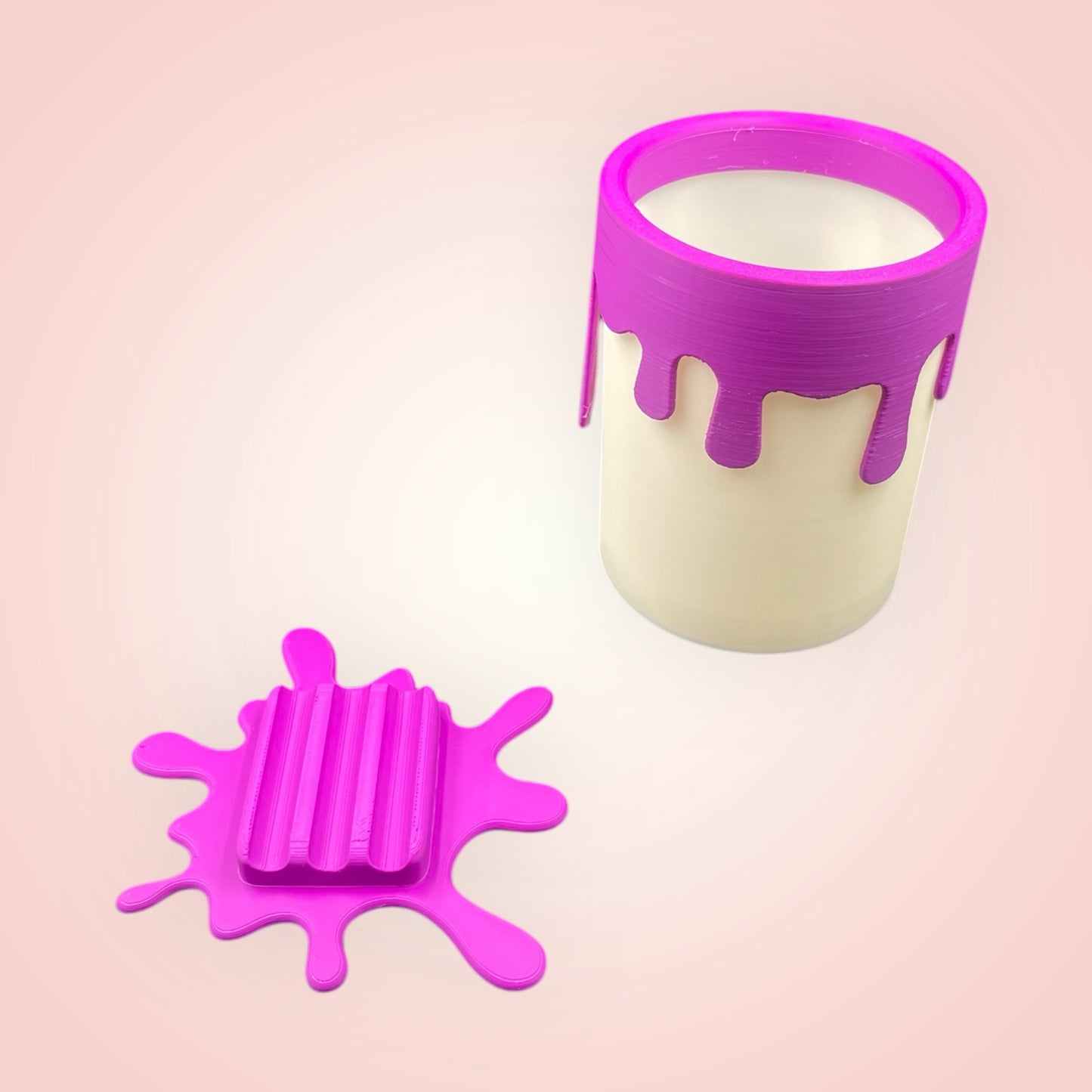 Paint Splash Cup and Brush Rest (2025)