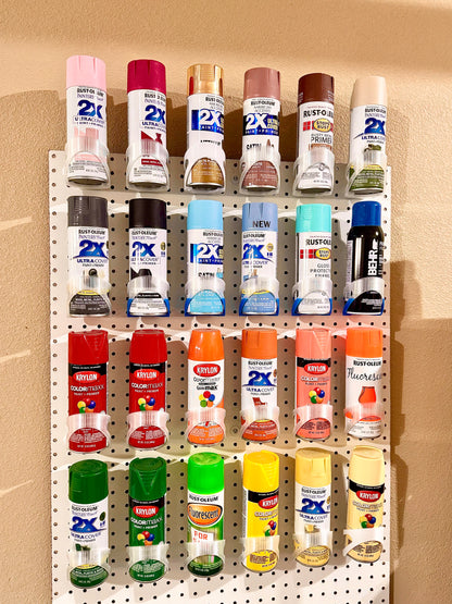Spray paint organization