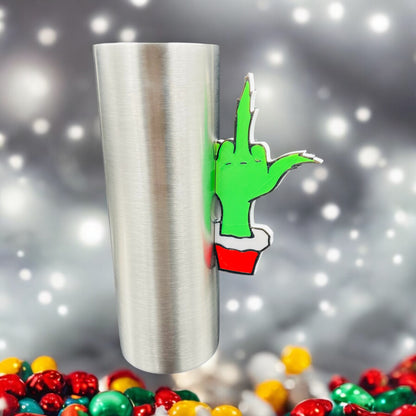 Grinch Middle-Finger Handle