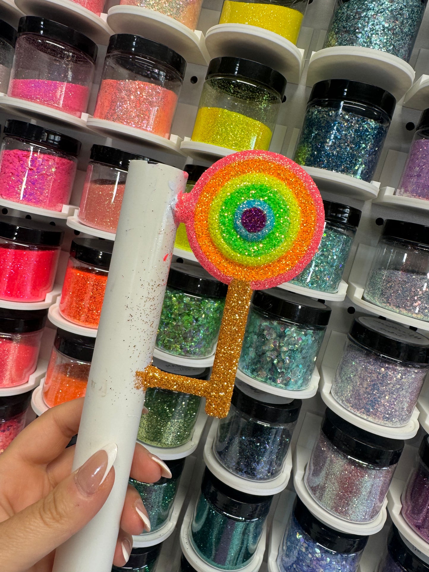 Glitter Rack for Pegboard (2025)