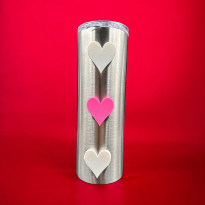 Mini Hearts Tumbler Decor (2025)