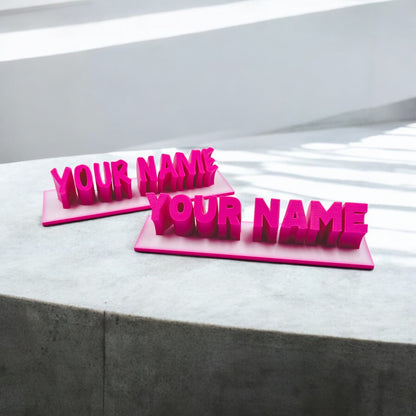 Custom Name Plates (2025)