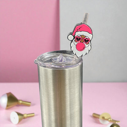 Santa Pop Straw Topper (2025)