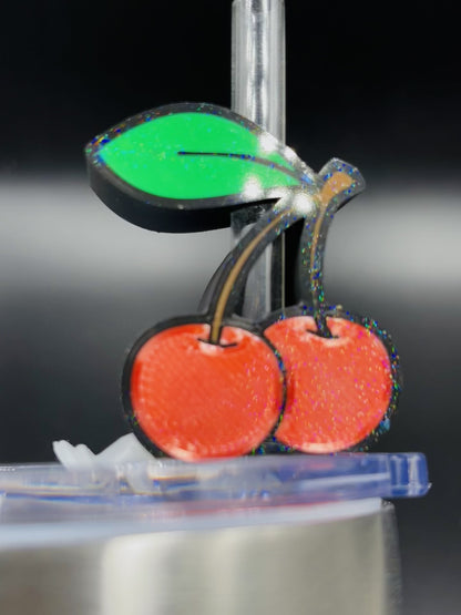Cherry Straw Topper – Sweeten Your Sip! 🍒(2025)
