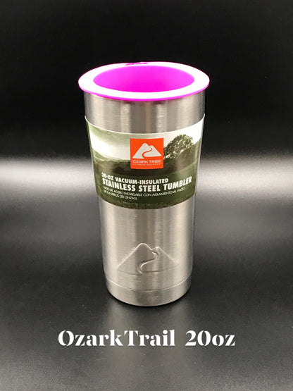 Ozark Trail Stainless Steel Vacuum Insulated Tumbler - Silver - 22 oz